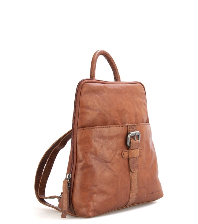 Spikes & Sparrow rugtas <span>292H13147 Brandy</span> 292H13147 Brandy cognac - www.bremmerschoenen.info - Bremmer Schoenen