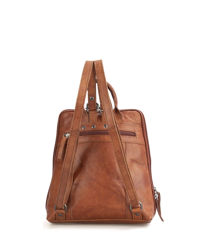 Spikes & Sparrow rugtas <span>292H13147 Brandy</span> 292H13147 Brandy cognac - www.bremmerschoenen.info - Bremmer Schoenen