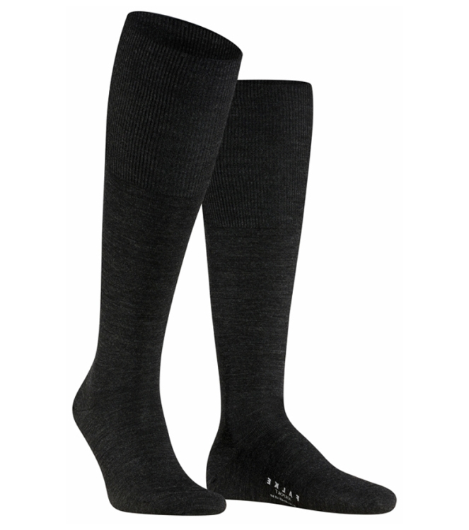 Falke Airport <span>15435 3080 Airport Kniekousen</span> 15435 3080 Airport Kniekousen grijs - www.bremmerschoenen.info - Bremmer Schoenen
