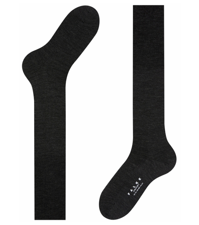 Falke Airport <span>15435 3080 Airport Kniekousen</span> 15435 3080 Airport Kniekousen grijs - www.bremmerschoenen.info - Bremmer Schoenen