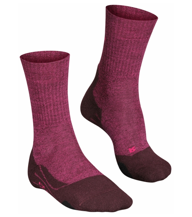 Falke Trekking <span>16395 8593 TK2 Wool</span> 16395 8593 TK2 Wool rose - www.bremmerschoenen.info - Bremmer Schoenen