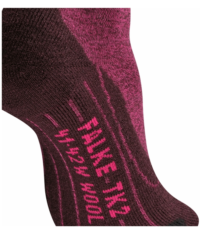 Falke Trekking <span>16395 8593 TK2 Wool</span> 16395 8593 TK2 Wool rose - www.bremmerschoenen.info - Bremmer Schoenen