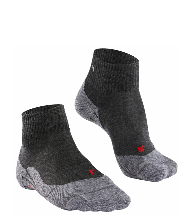 Falke Trekking <span>16473 3180 TK5 Short</span> 16473 3180 TK5 Short grijs - www.bremmerschoenen.info - Bremmer Schoenen