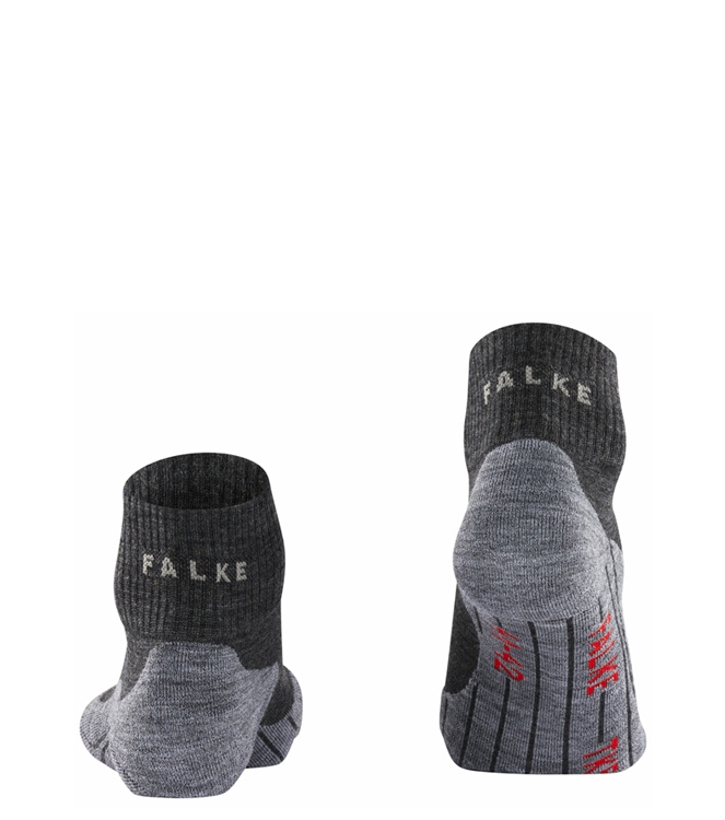 Falke Trekking <span>16473 3180 TK5 Short</span> 16473 3180 TK5 Short grijs - www.bremmerschoenen.info - Bremmer Schoenen