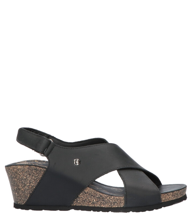 Panama jack Sandaal <span>Valeska Basics B2</span> Valeska Basics B2 zwart - www.bremmerschoenen.info - Bremmer Schoenen