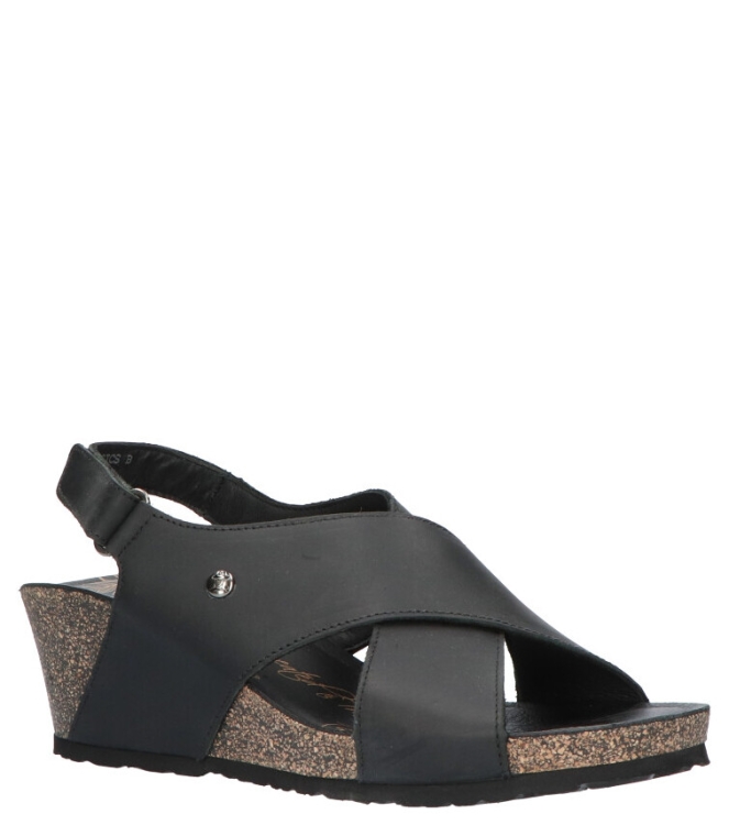 Panama jack Sandaal <span>Valeska Basics B2</span> Valeska Basics B2 zwart - www.bremmerschoenen.info - Bremmer Schoenen