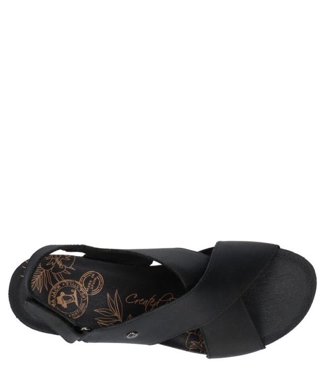 Panama jack Sandaal <span>Valeska Basics B2</span> Valeska Basics B2 zwart - www.bremmerschoenen.info - Bremmer Schoenen