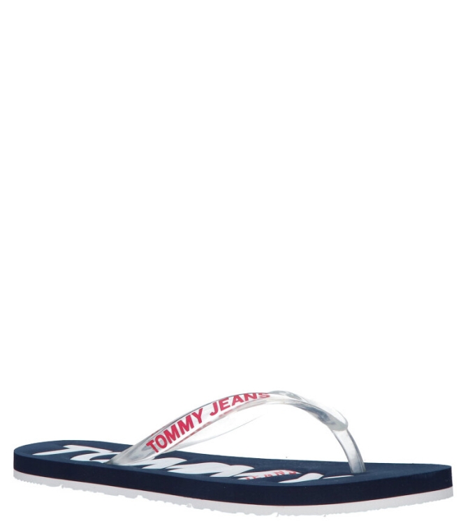 Tommy Hilfiger slipper <span>EN0EN00849 C87</span> EN0EN00849 C87 blauw - www.bremmerschoenen.info - Bremmer Schoenen