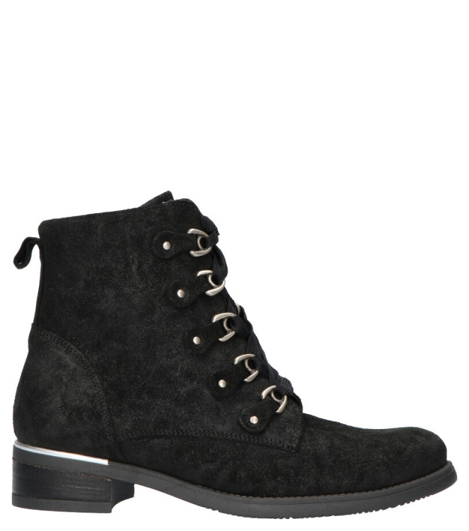 Waldlaufer Veterboot <span>903814 176 001 Hienna</span> 903814 176 001 Hienna zwart - www.bremmerschoenen.info - Bremmer Schoenen