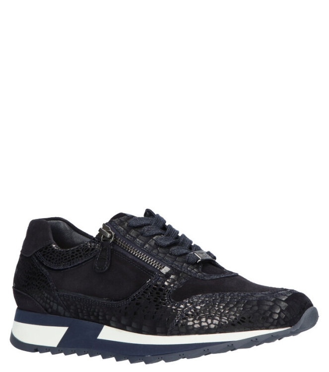 Hassia Sneaker <span>0-302026-3000</span> 0-302026-3000 blauw - www.bremmerschoenen.info - Bremmer Schoenen