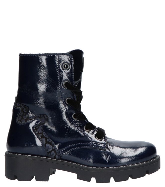 Jochie Freaks veterboot <span>20380-720</span> 20380-720 blauw - www.bremmerschoenen.info - Bremmer Schoenen