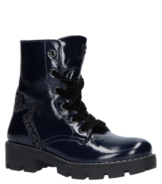 Jochie Freaks veterboot <span>20380-720</span> 20380-720 blauw - www.bremmerschoenen.info - Bremmer Schoenen