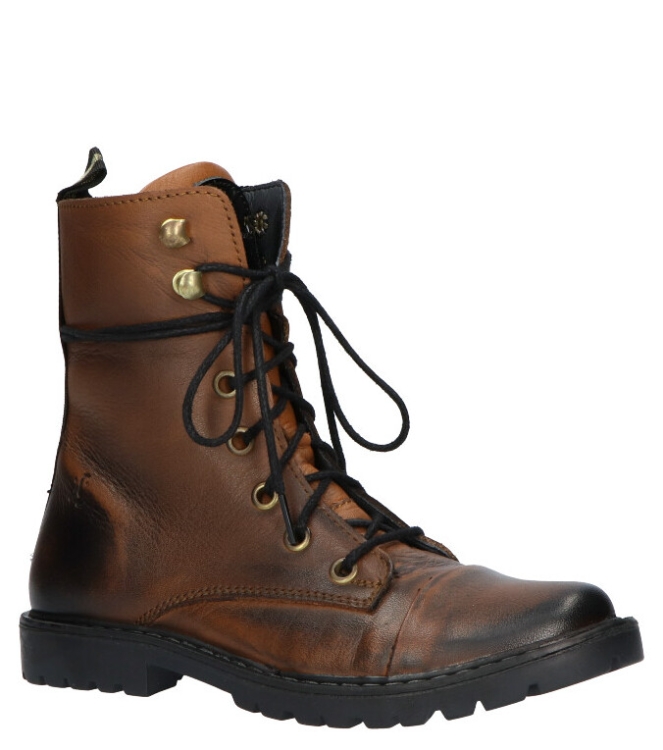 Jochie Freaks veterboot <span>20954-860</span> 20954-860 cognac - www.bremmerschoenen.info - Bremmer Schoenen