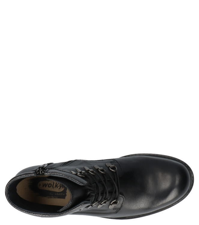 Wolky veterboot <span>0447530.000</span> 0447530.000 zwart - www.bremmerschoenen.info - Bremmer Schoenen