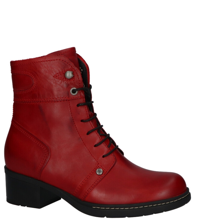 Wolky veterboot <span>0126030.505</span> 0126030.505 rood - www.bremmerschoenen.info - Bremmer Schoenen