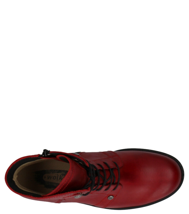 Wolky veterboot <span>0126030.505</span> 0126030.505 rood - www.bremmerschoenen.info - Bremmer Schoenen