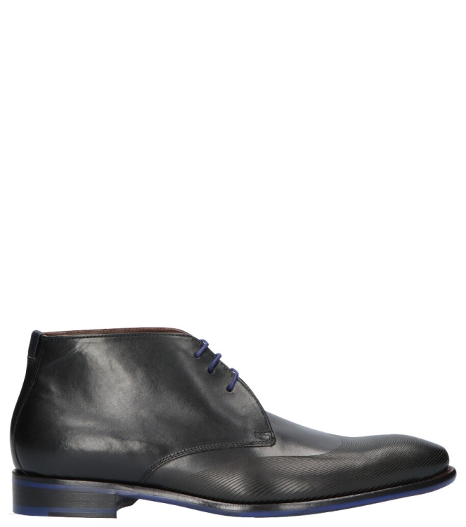 Floris van Bommel Geklede schoen <span>20376/02</span> 20376/02 zwart - www.bremmerschoenen.info - Bremmer Schoenen