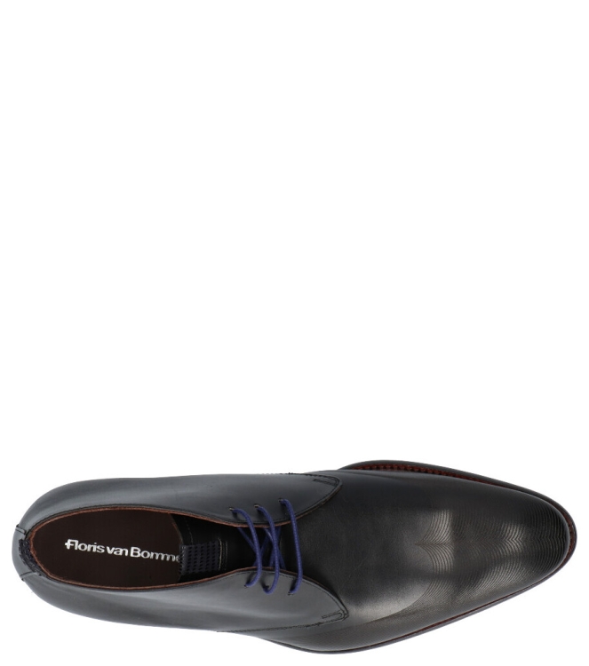 Floris van Bommel Geklede schoen <span>20376/02</span> 20376/02 zwart - www.bremmerschoenen.info - Bremmer Schoenen