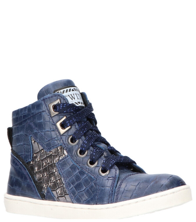 Twins Sneaker <span>320615 529</span> 320615 529 blauw - www.bremmerschoenen.info - Bremmer Schoenen