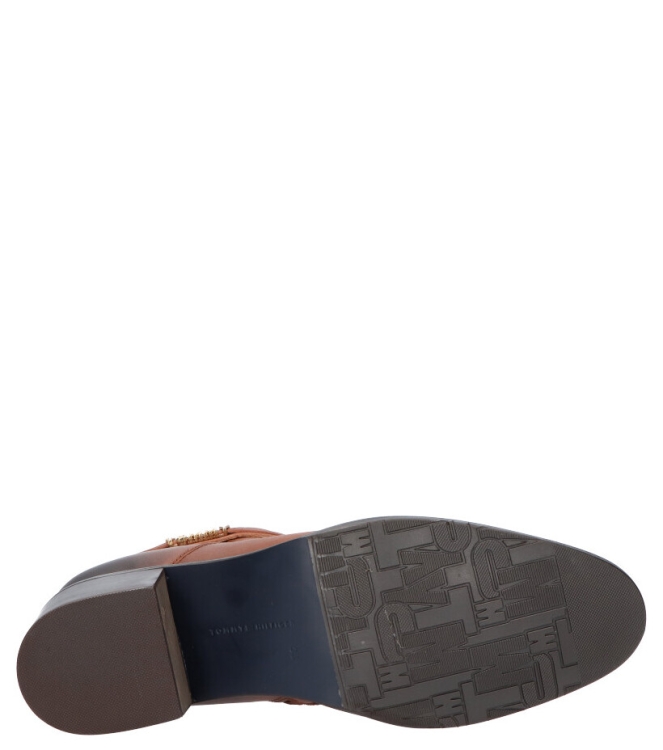 Tommy Hilfiger Enkellaars <span>FW0FW05196 GOW</span> FW0FW05196 GOW cognac - www.bremmerschoenen.info - Bremmer Schoenen