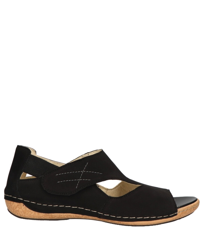 Waldlaufer Sandaal <span>342004 191 001 Heliett</span> 342004 191 001 Heliett zwart - www.bremmerschoenen.info - Bremmer Schoenen