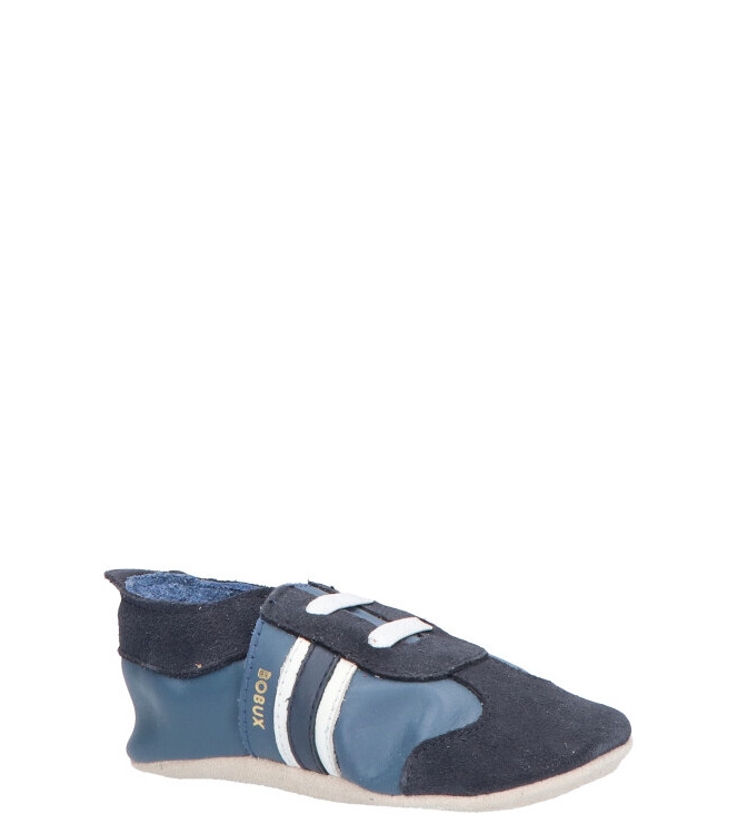 Bobux Slofjes <span>00068-35</span> 00068-35 blauw - www.bremmerschoenen.info - Bremmer Schoenen