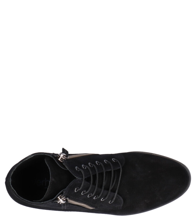 Verhulst veterboot <span>0447-113-144 Olivia</span> 0447-113-144 Olivia zwart - www.bremmerschoenen.info - Bremmer Schoenen