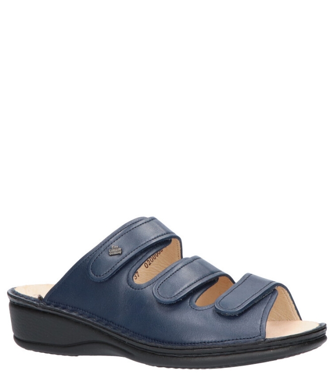 Finn comfort Slipper <span>2501 001040 Pisa</span> 2501 001040 Pisa blauw - www.bremmerschoenen.info - Bremmer Schoenen