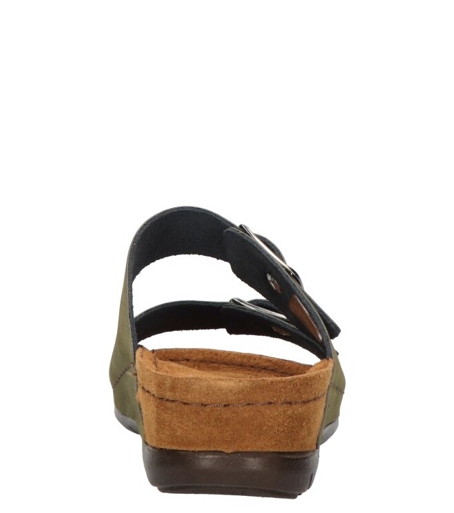 Rohde slipper <span>5856 61</span> 5856 61 groen - www.bremmerschoenen.info - Bremmer Schoenen