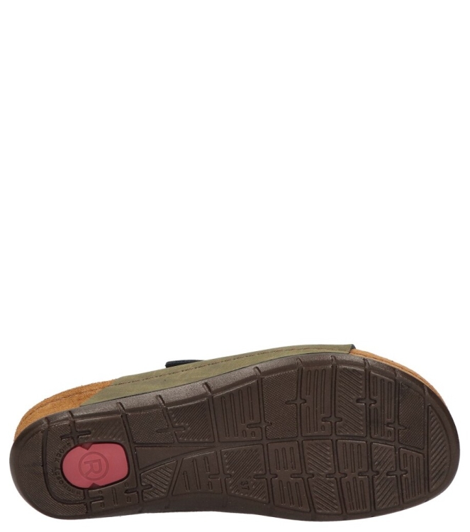 Rohde slipper <span>5856 61</span> 5856 61 groen - www.bremmerschoenen.info - Bremmer Schoenen