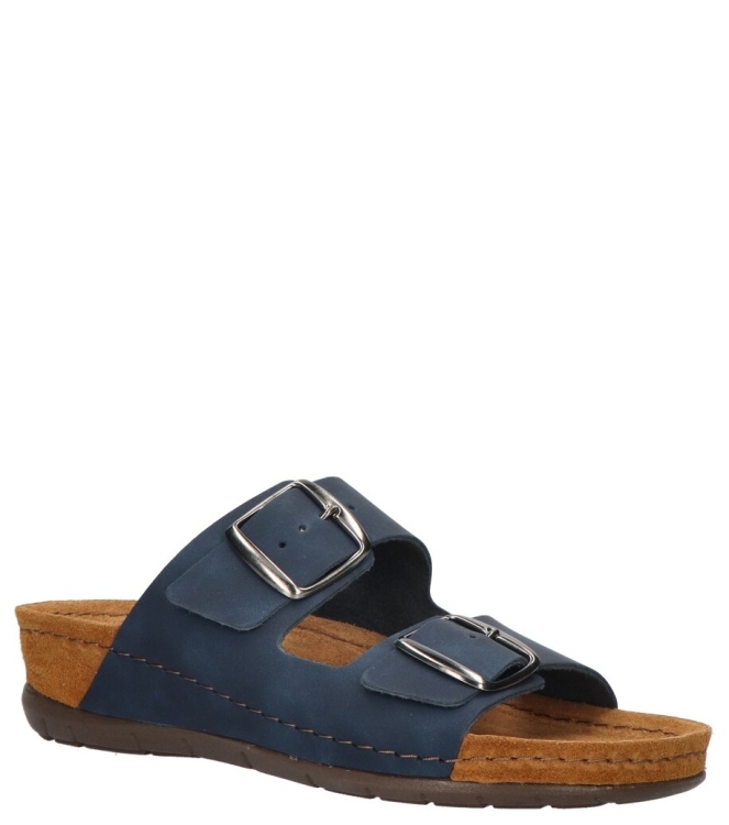 Rohde slipper <span>5856 56</span> 5856 56 blauw - www.bremmerschoenen.info - Bremmer Schoenen