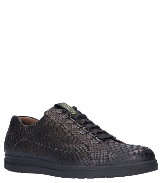 Gijs Sneaker <span>2076 208 8126</span> 2076 208 8126 zwart - www.bremmerschoenen.info - Bremmer Schoenen