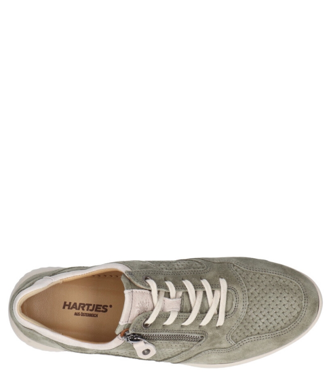 Hartjes Sneaker <span>113362 70/31</span> 113362 70/31 groen - www.bremmerschoenen.info - Bremmer Schoenen