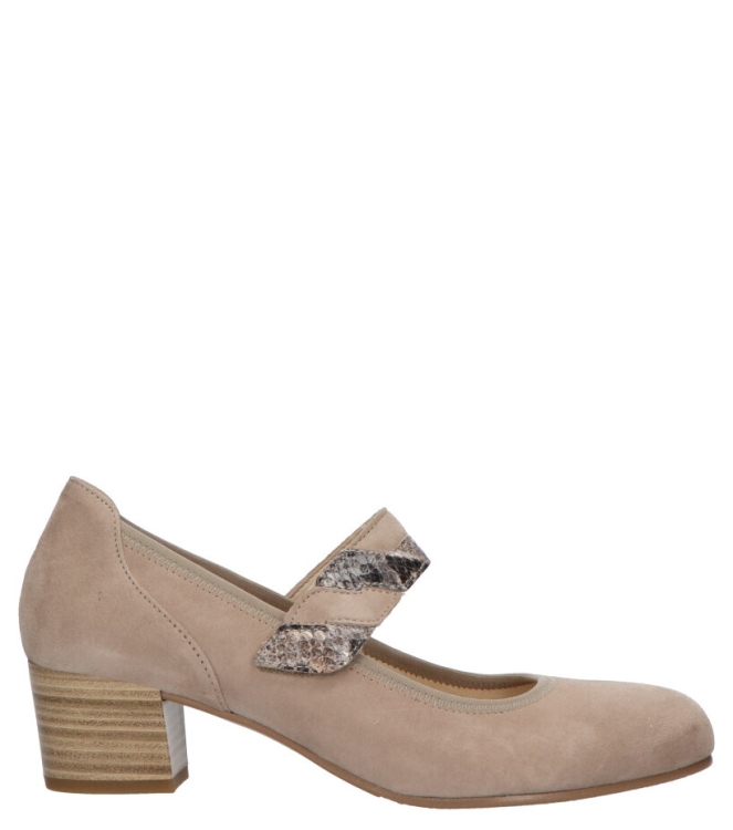 Gabor Bandschoen <span>66.129.32</span> 66.129.32 beige - www.bremmerschoenen.info - Bremmer Schoenen