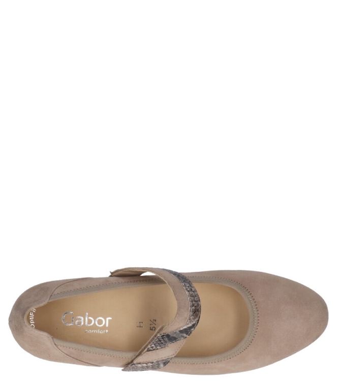 Gabor Bandschoen <span>66.129.32</span> 66.129.32 beige - www.bremmerschoenen.info - Bremmer Schoenen