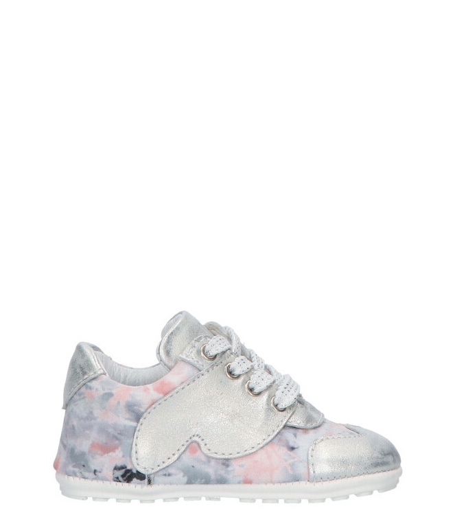 Jochie-Freaks babyschoen <span>21000-910</span> 21000-910 zilver - www.bremmerschoenen.info - Bremmer Schoenen