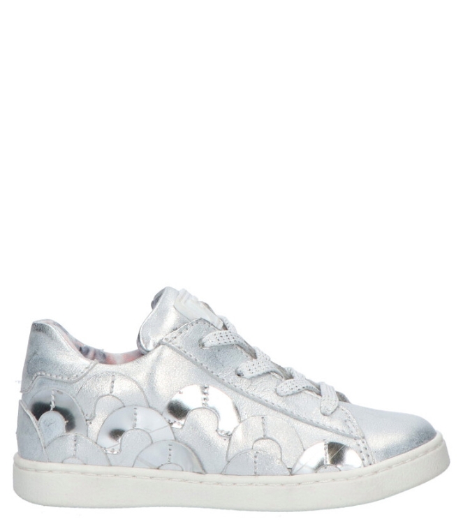 Jochie-Freaks sneaker <span>21102-910</span> 21102-910 zilver - www.bremmerschoenen.info - Bremmer Schoenen