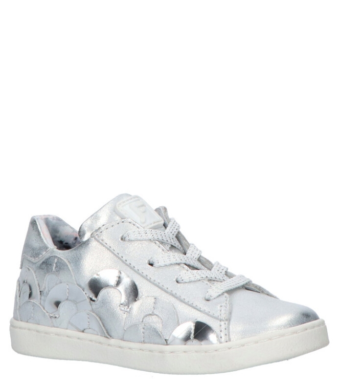 Jochie-Freaks sneaker <span>21102-910</span> 21102-910 zilver - www.bremmerschoenen.info - Bremmer Schoenen