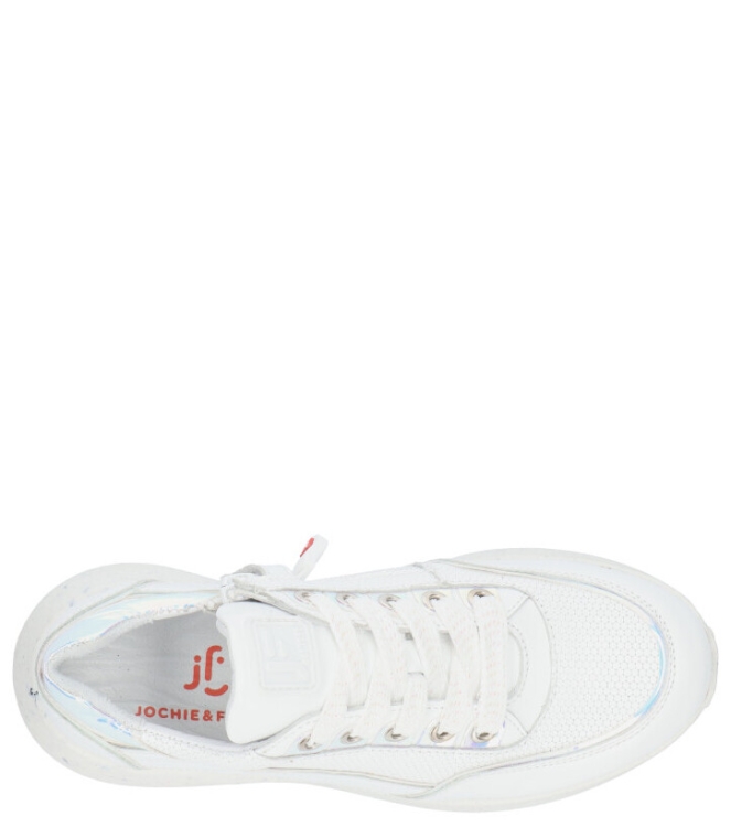 Jochie-Freaks sneaker <span>21526-101</span> 21526-101 wit - www.bremmerschoenen.info - Bremmer Schoenen