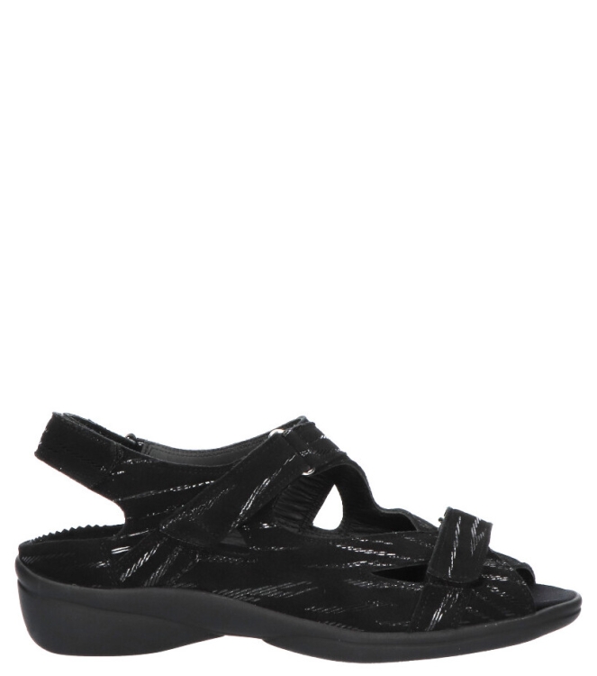 Durea Sandaal <span>7258 216 7942</span> 7258 216 7942 zwart - www.bremmerschoenen.info - Bremmer Schoenen