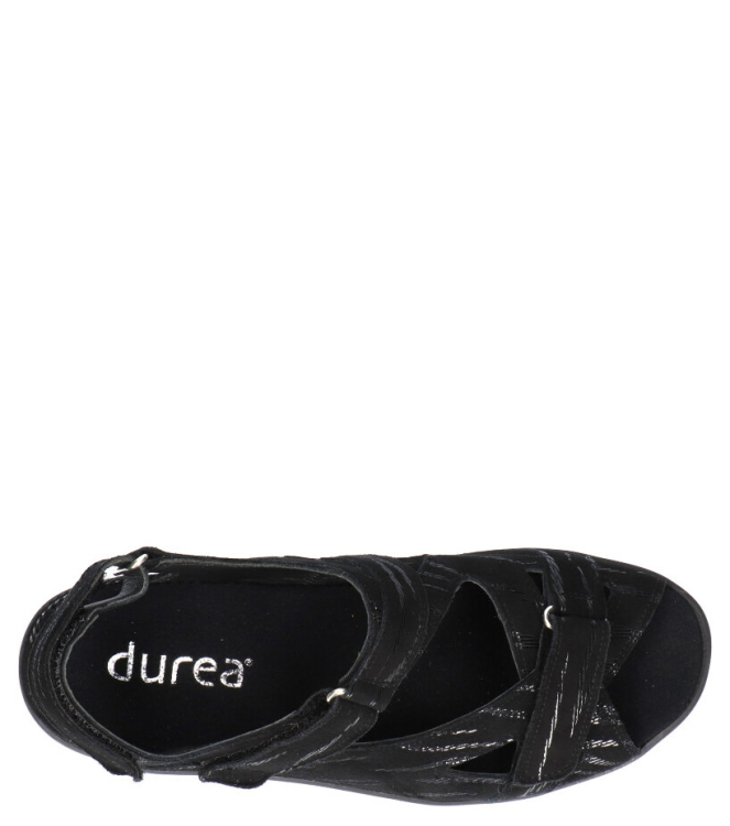 Durea Sandaal <span>7258 216 7942</span> 7258 216 7942 zwart - www.bremmerschoenen.info - Bremmer Schoenen