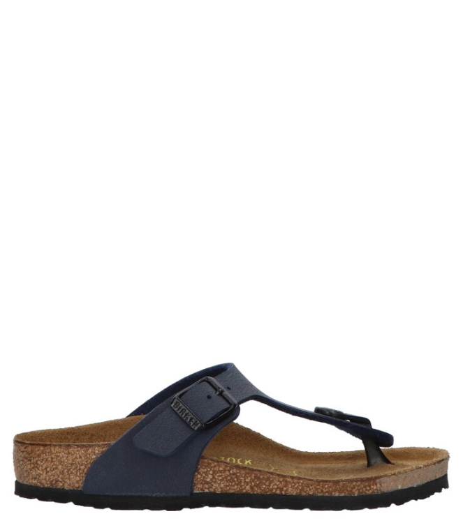 Birkenstock slipper <span>345443 Gizeh</span> 345443 Gizeh blauw - www.bremmerschoenen.info - Bremmer Schoenen