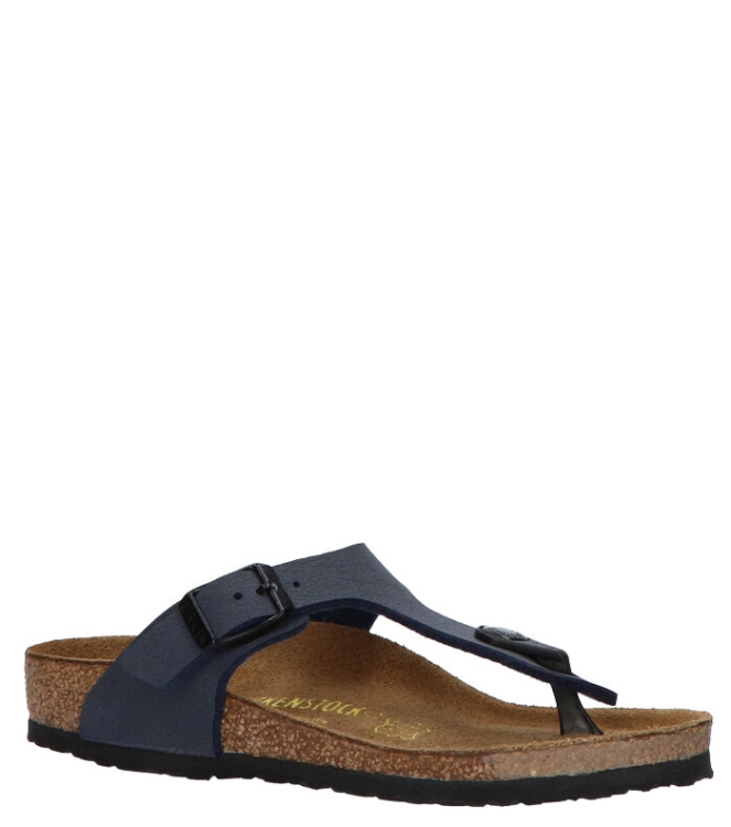 Birkenstock slipper <span>345443 Gizeh</span> 345443 Gizeh blauw - www.bremmerschoenen.info - Bremmer Schoenen