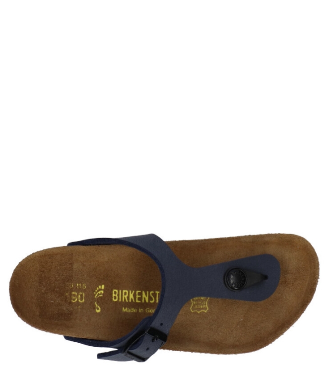 Birkenstock slipper <span>345443 Gizeh</span> 345443 Gizeh blauw - www.bremmerschoenen.info - Bremmer Schoenen