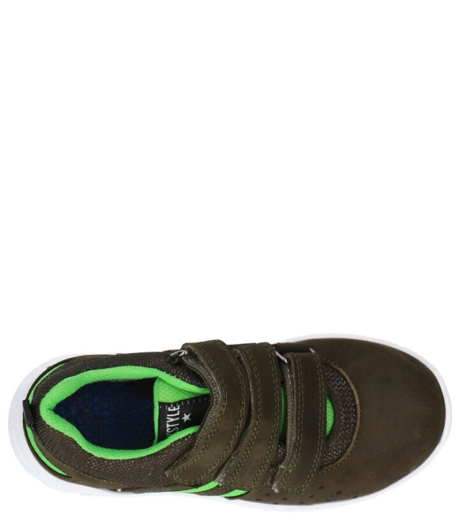 Track Style klittenbandschoen <span>321376 167</span> 321376 167 groen - www.bremmerschoenen.info - Bremmer Schoenen