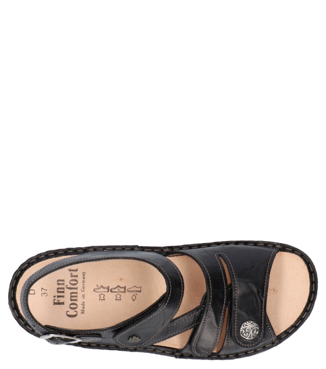 Finn comfort Sandaal <span>2562 345099 Gomera</span> 2562 345099 Gomera zwart - www.bremmerschoenen.info - Bremmer Schoenen
