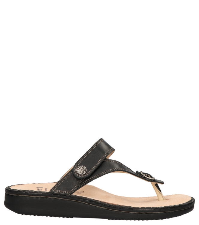 Finn comfort Teenslipper <span>81524 014099 Alexandria-S</span> 81524 014099 Alexandria-S zwart - www.bremmerschoenen.info - Bremmer Schoenen