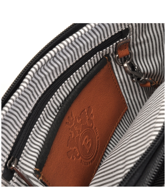 Berba Crossbody tas <span>125-041-00</span> 125-041-00 zwart - www.bremmerschoenen.info - Bremmer Schoenen