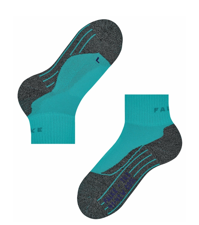 Falke Trekking <span>16155 6536 TK2 Cool Short</span> 16155 6536 TK2 Cool Short blauw - www.bremmerschoenen.info - Bremmer Schoenen