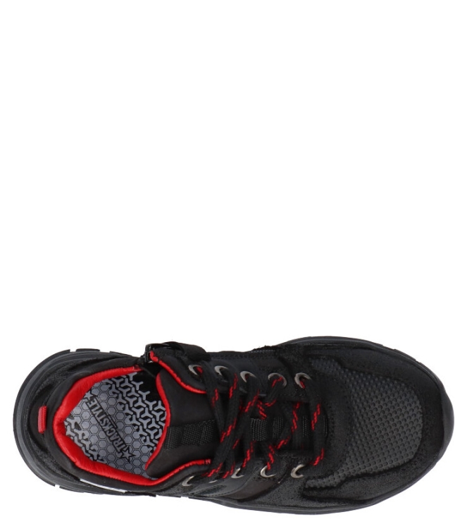 Track style Sneaker <span>321869 189</span> 321869 189 zwart - www.bremmerschoenen.info - Bremmer Schoenen